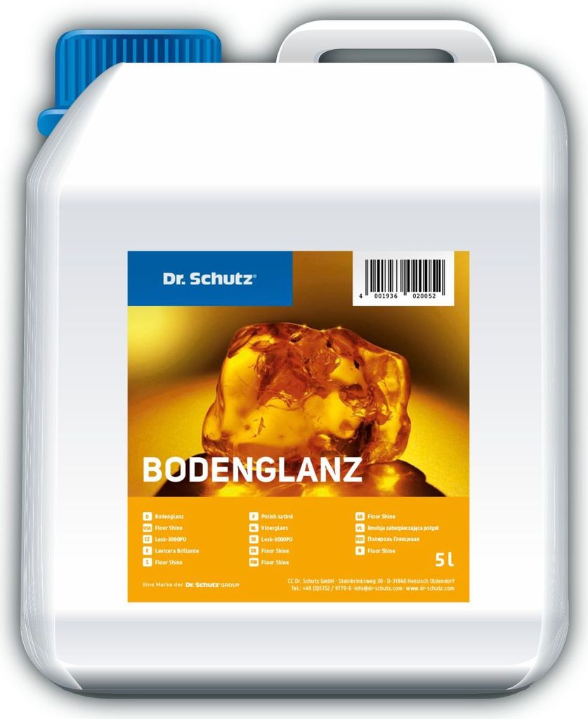 Dr. Schutz Bodenglanz Wischpflege 5 Liter für 100 m² Produktbild 
