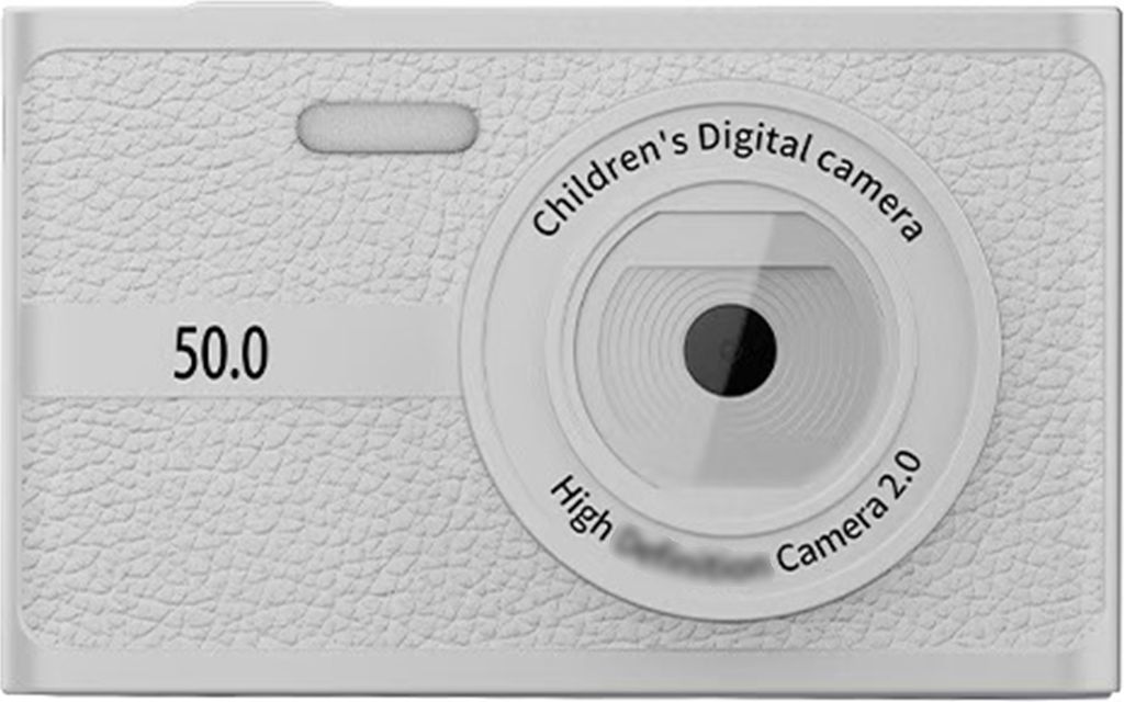 Digitalkamera fuer Kinder, 1080P, kompakte kleine Point-and-Shoot-Kamera mit 16-fachem Digitalzoom, 2-Zoll-LCD-Display, tragbare Kamera mit Gesicht...