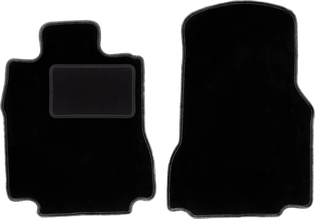 Set Tappetini Velours Mercedes W168 1997-2005 Hatchback - Nero 2pz