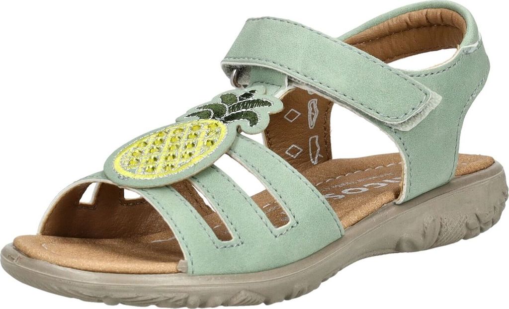 Ricosta Mädchen Sandalen, grün(eukalyptus (530)), Gr. 30