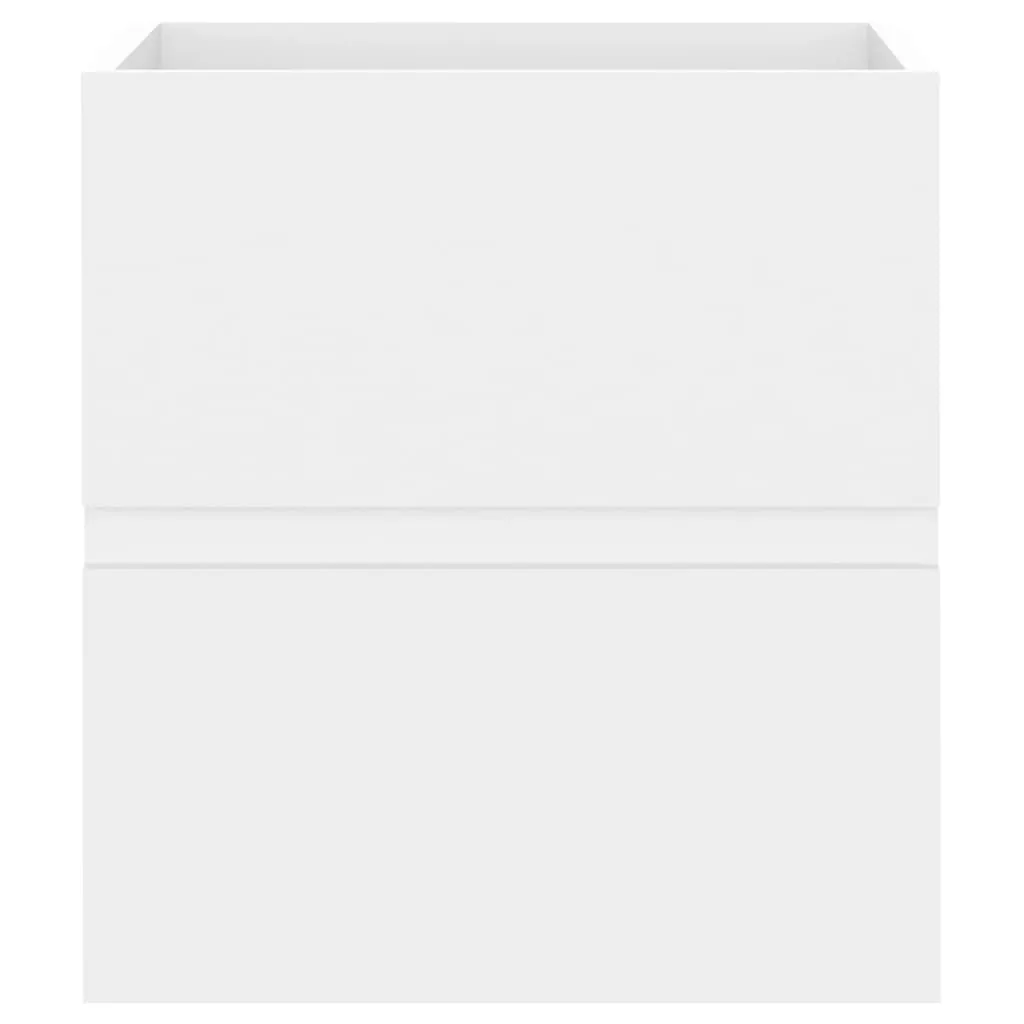 Cachez vos tuyaux de lavabo avec ce meuble compact blanc 41 cm - 5