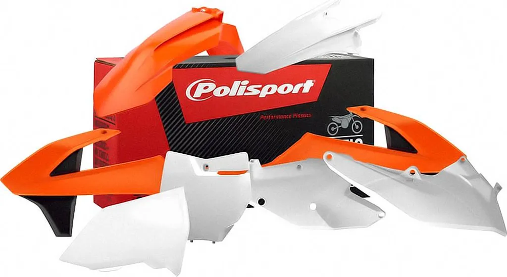 Kit plastique Polisport KTM : solution contre les carénages cassés