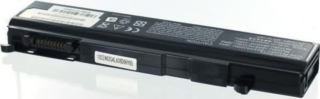 Akku für Toshiba Tecra S10-117 Li-Ion 11,1 Volt 4400 mAh schwarz.