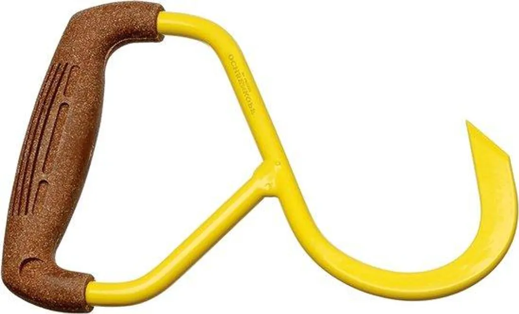 Crochet de remorquage OX 50 Z-000 pour outils forestiers, jaune, 30 cm