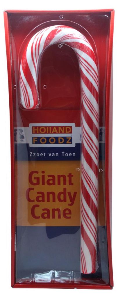 Holland Foodz : énorme canne en sucre géante rouge et Image du produit 