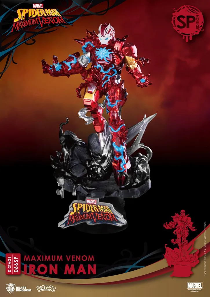 Figurine Iron Man Venom Robuste et Détaillée Beast Kingdom BKDDS-066SP - 2