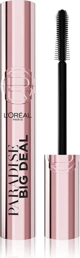 L ́Oréal Paris Paradise Big Deal Mascara Wimperntusche für verlängerte Wimpern und Volumen Black