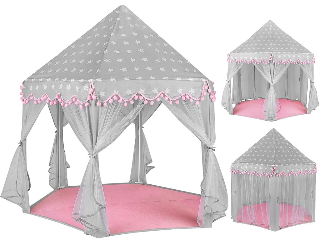 Kinderzelt Spielzelt Iglu 112x94x112cm Für Innen und Außen Mädchen rosa Neu 
