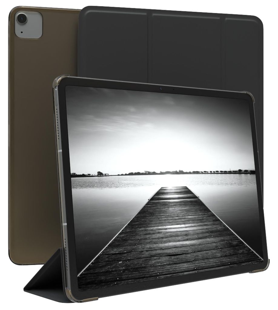 EAZY CASE Smartcase für Apple iPad Air 13 (2026) Tabletcase Bookcover Smart Flipcase magnetisch Schwarz