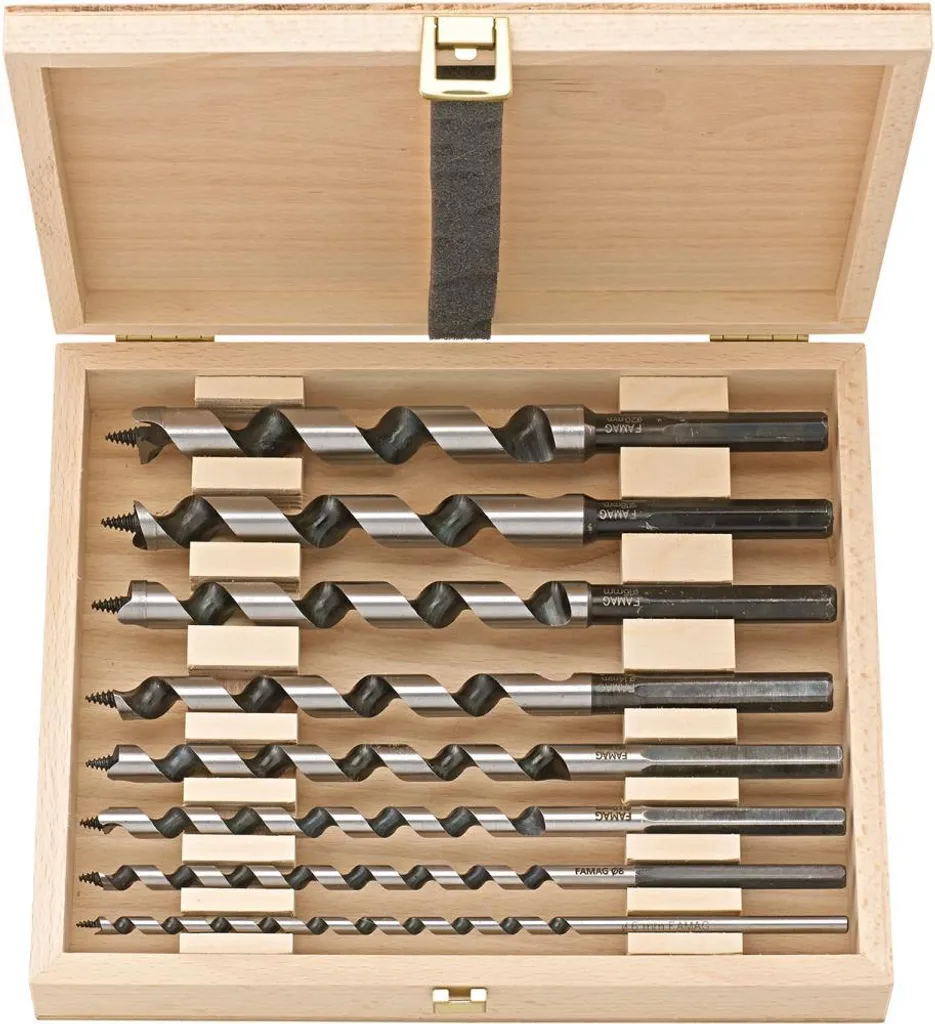 Famag Set 6 Trivelle Lewis 320mm - Punte Professionali Made in Germany