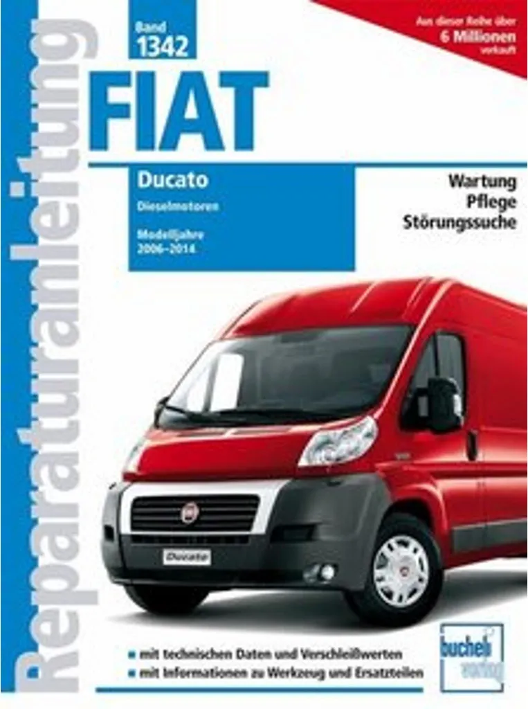 Revue Technique Fiat Ducato Typ 250 Moteurs Diesel 2.2l 2.3l et 3.0l