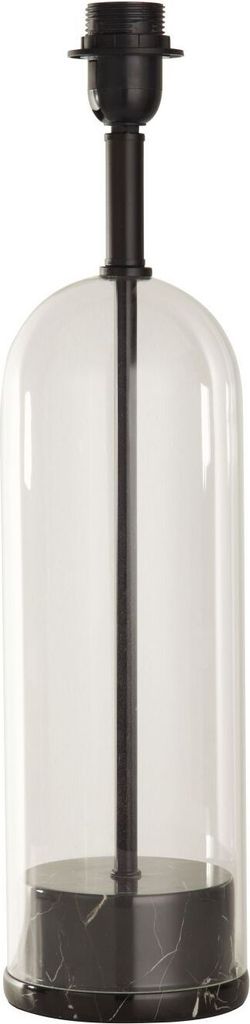 Lampenschirm für Tischleuchten Glas Ø 12,5 cm Schwarz E27 rund Jugendstil