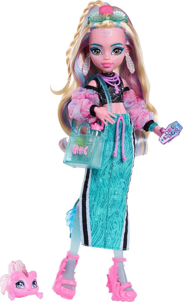 Lagoona Blue - Bábika Monster High so zvieratkom a Obrázok produktu 