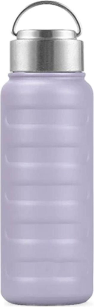 Edelstahl-Thermosbecher mit großer Kapazität, 1000 ml, Wasserbecher, Sportkessel, tragbar, für Herren, Studentin, Frau, Raupe