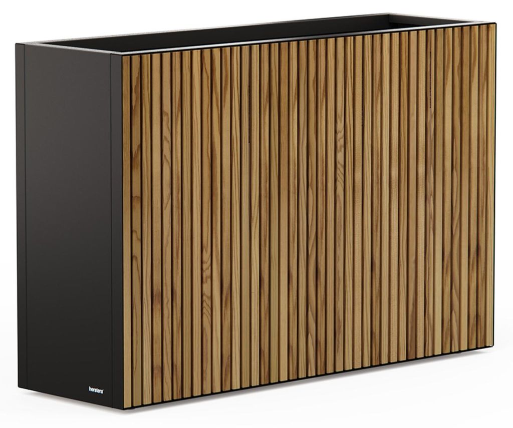 Herstera Deco Divider Wood, Ozdobný truhlík, Volně stojící, Obrázek produktu 