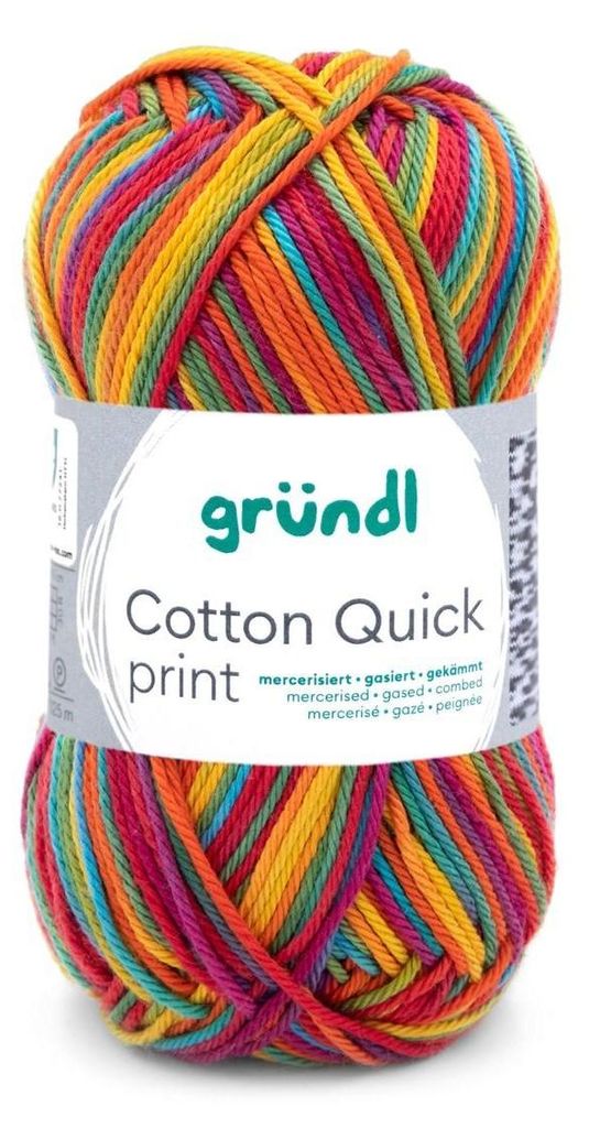 Gründl Baumwolle quick print,50g/125m,100% Produktbild 