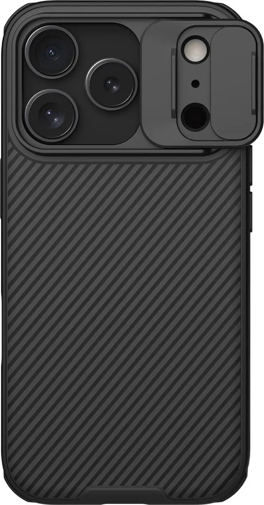 Coque iPhone 17 Pro MagSafe à clapet coulissant pour protection de l'optique