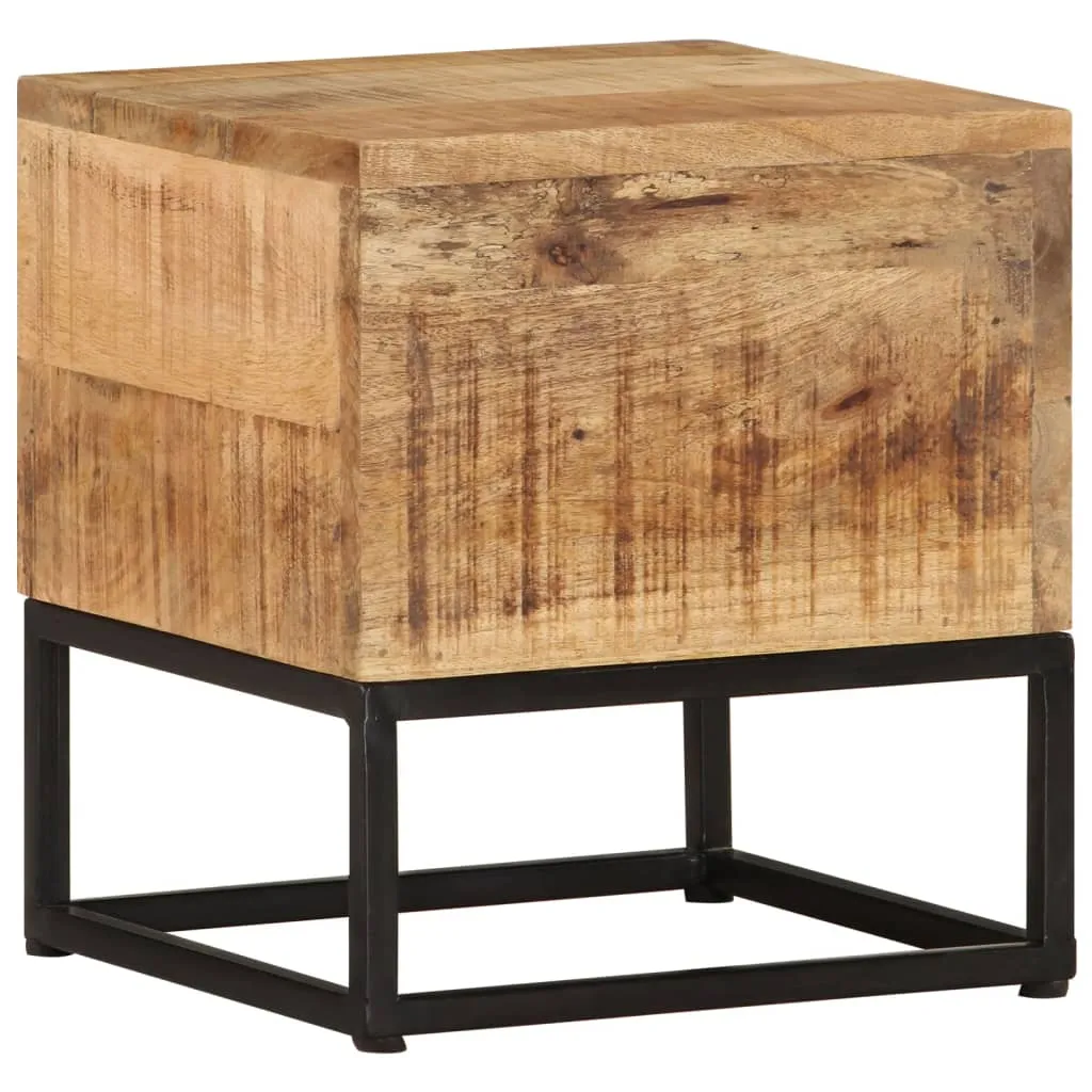 Table d'appoint stable en bois massif pour petits espaces et studios - 7