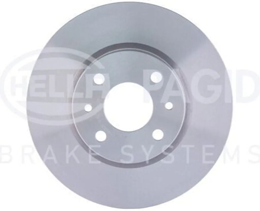 Disque de frein HELLA 8DD 355 102-301 pour Alfa Romeo 164 - Qualité OE