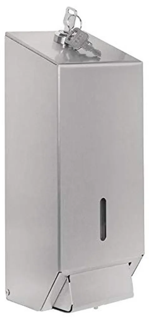 Distributeur de savon et désinfectant 1L mural GJ034 - Acier Inoxydable