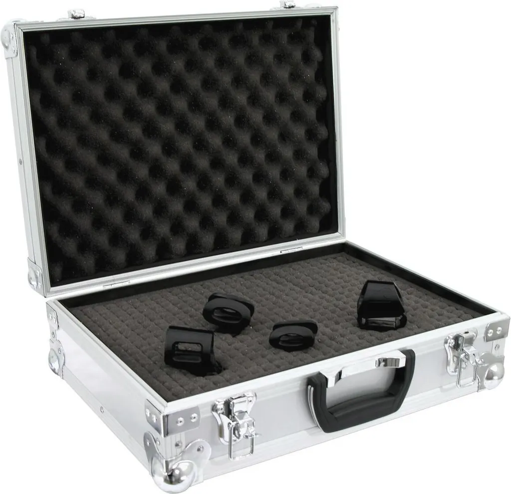 Coffret Universel Aluminium pour Matériel Fragile avec Mousse FOAM