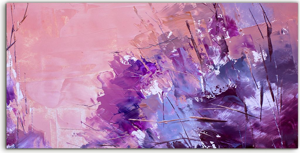 Coloray Acrylbild 100x50 Wandbild Acrylbilder modernes Abstrakte farbenfrohe Farbe