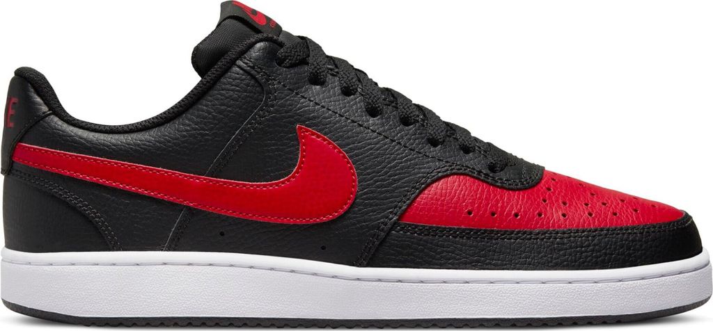 Nike Court Vision Lo Black/University Red-White 46 Sneaker