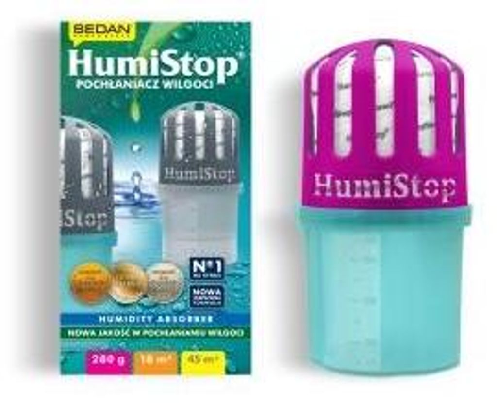 A product package and a single product are shown side-by-side against a white background.