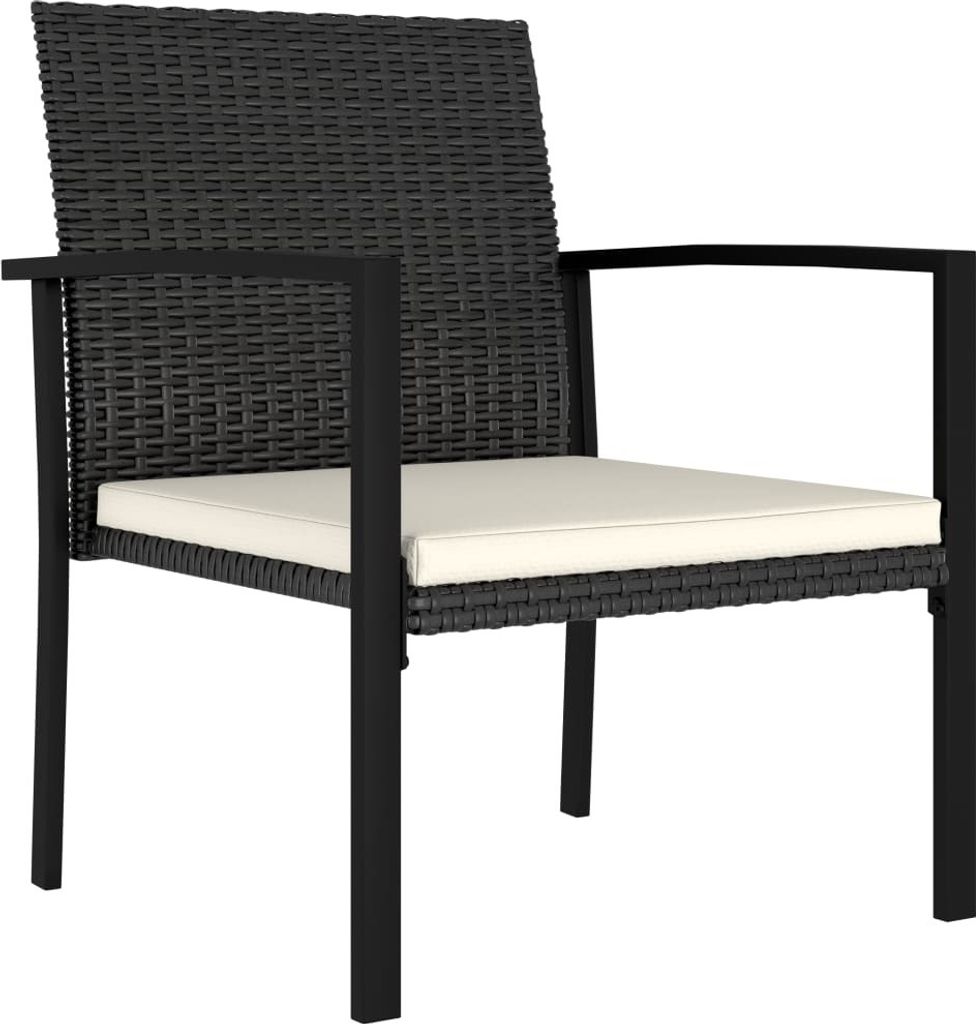 VidaXL 315110, Taras, Obite siedzisko, Technorattan, Stal, Zdjęcie produktu 