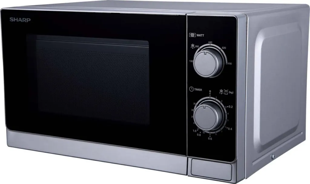 Four à micro-ondes idéal pour repas rapides et décongélation inox