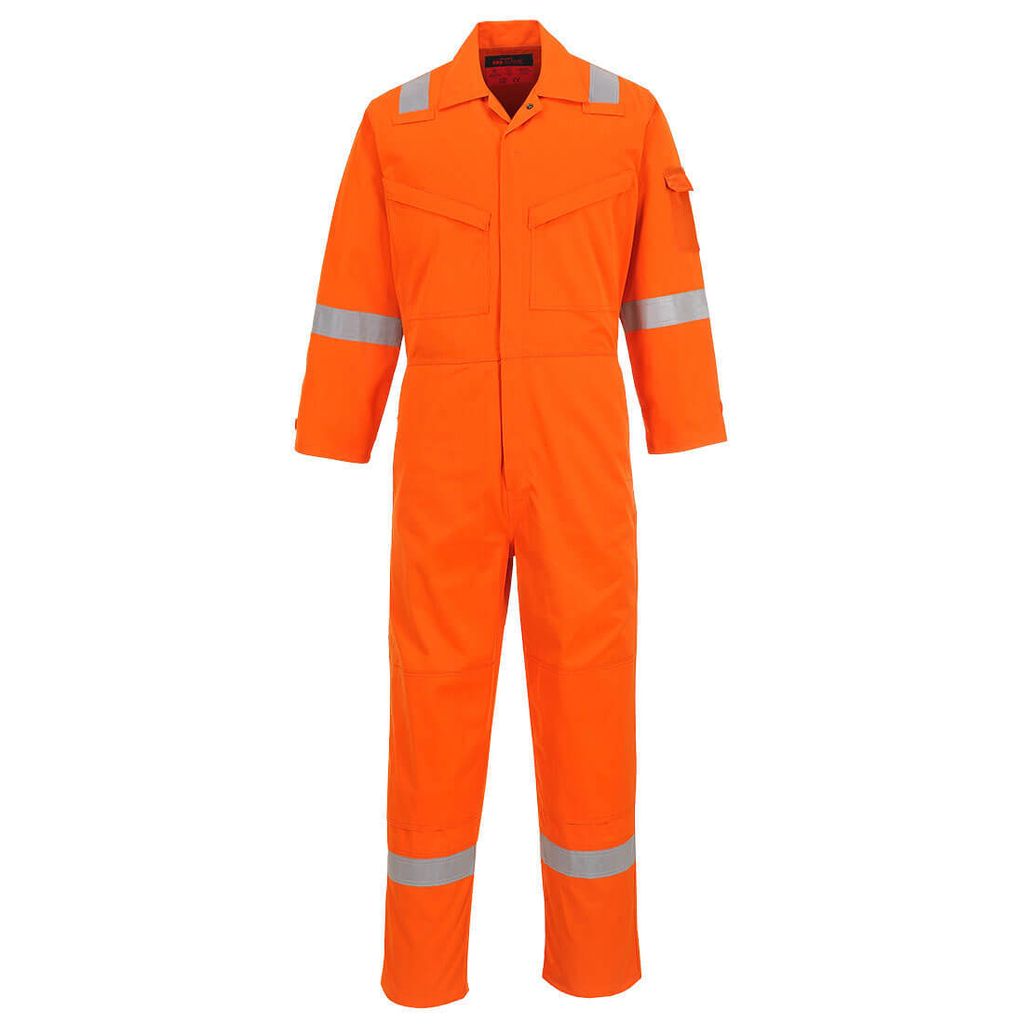 Portwest AF73 Araflame Silber Overall Orange Gr. 44