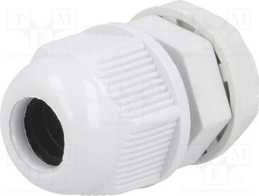 5x Kabelverschraubung M16 1,5 grau RNMG16X1.5 n Mat: IP65