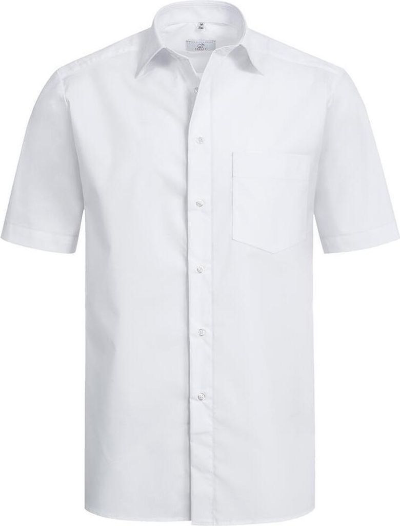 Greiff Corporate Hemd BASIC Herren Comfort Fit Weiß 41/42