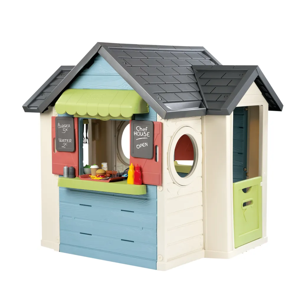 Smoby 810407 Maison de jeux avec protection UV et design solide et coloré