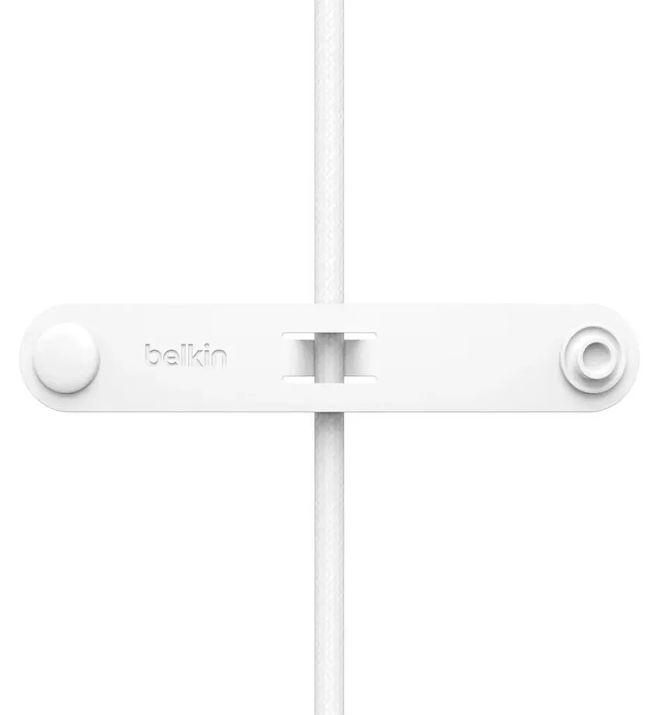 Câble Belkin BoostCharge Pro USB-C vers Lightning et USB-C Blanc 1,5m - 18