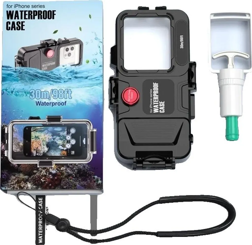 Custodia iPhone 12 Mini Waterproof per Foto Subacquee di Qualità