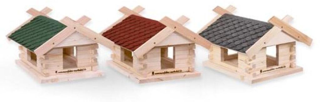 Vogelhaus Bausatz (groß), Schiefer grün Produktbild 