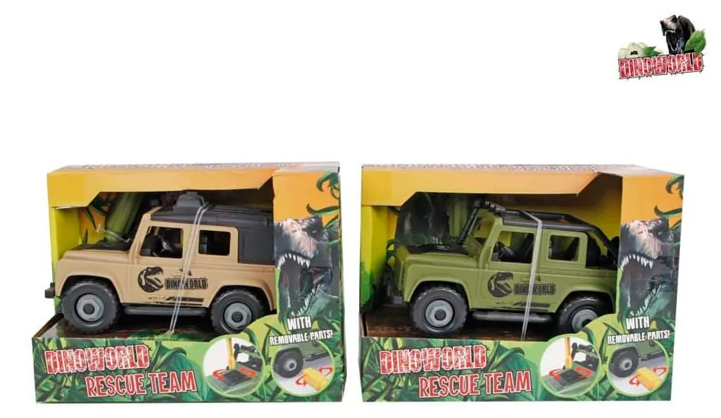 Voiture 4x4 à Monter Dinoworld Toi-toys, Jouet de 17cm