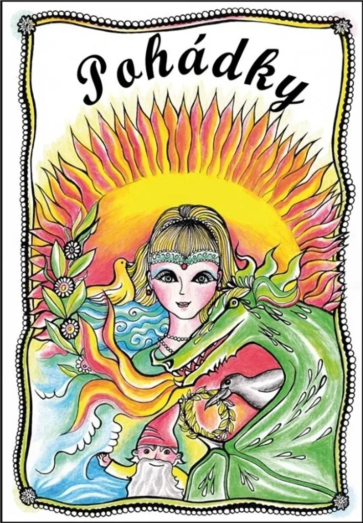 Livre de contes de fées Pohádky, album illustré pour le soir