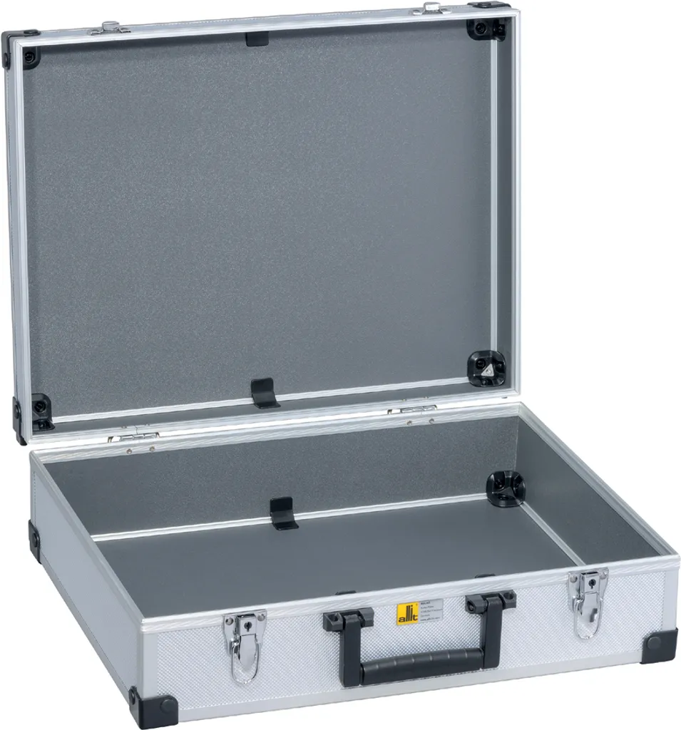 Allit AluPlus Basic L Valisette de Rangement en Aluminium Robuste Argent - 2