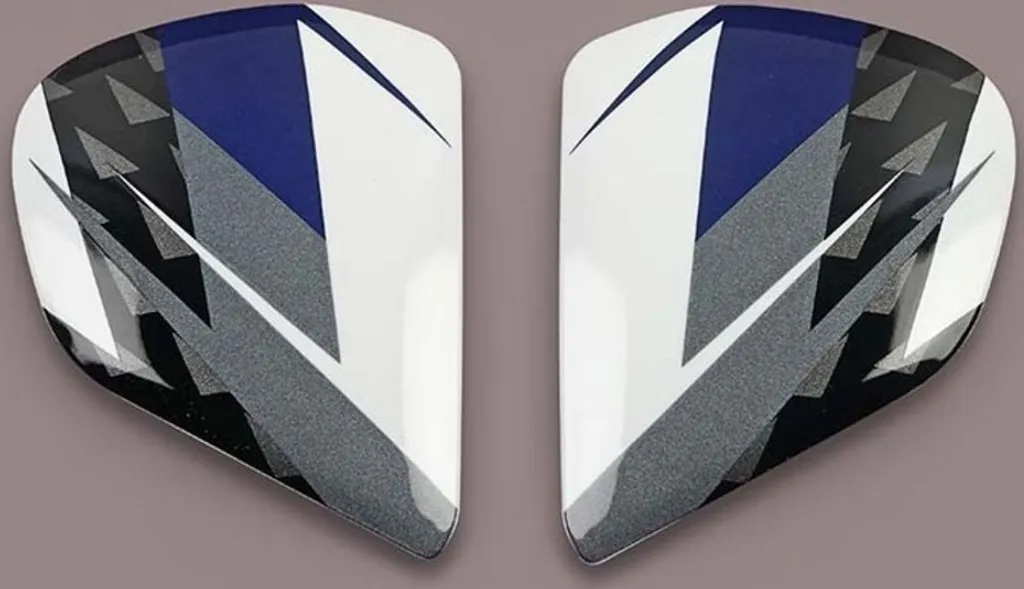 Sidepod ARAI VAS-V Rush Blau avec Système de Pivot de Visière Fluide