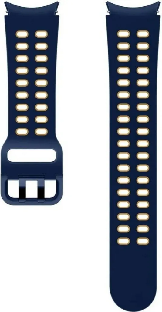 Cinturino Samsung Sport Band ET-SXR87LNEGEU Galaxy Watch 4 Watch 4 Classic Fluoroelastomero Blu Marino