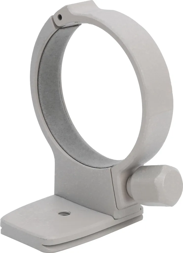 Anello in metallo per il montaggio su treppiede dell'obiettivo per la fotocamera Canon 70-200 mm F4 grigio