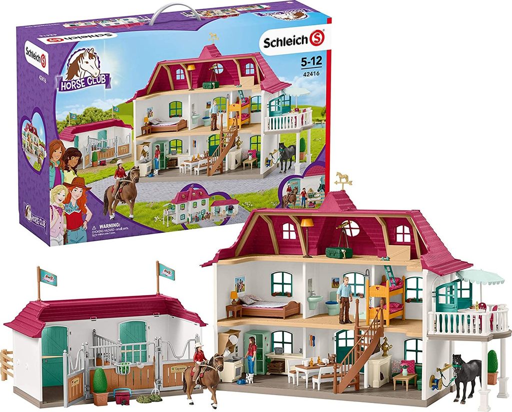 Schleich Großer Pferdehof mit Wohnhaus und Stall; 42416 Produktbild 17