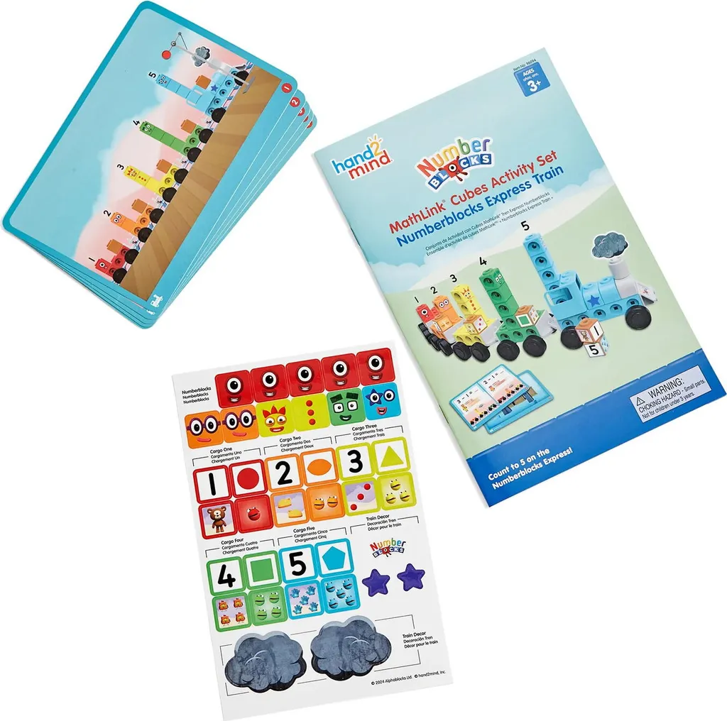 Jeu de construction mathématique Numberblocks Express Train avec Cubes - 6