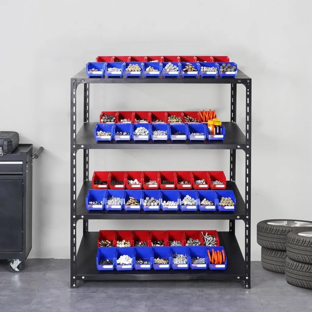 Bac de stockage à bec plastique lot de 24 bacs gerbables robustes - 8