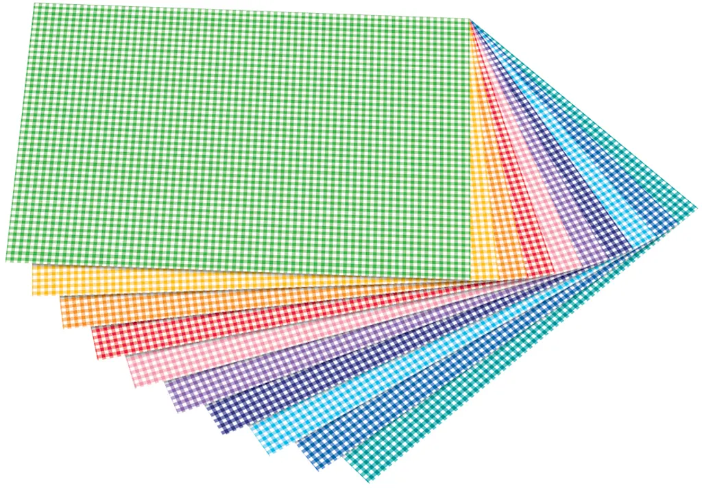 Carton pour scrapbooking et encadrement 50x70 cm motif Karos Klein 300g