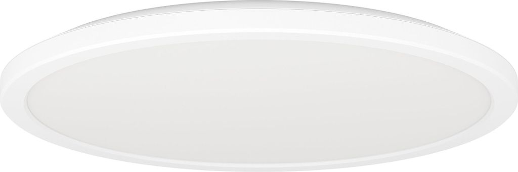 EGLO LED Deckenleuchte Rovito, runde Badezimmer Deckenlampe, Badlampe Decke aus Kunststoff in Weiß, Deckenbeleuchtung warmweiß-kaltweiß, IP44, ...