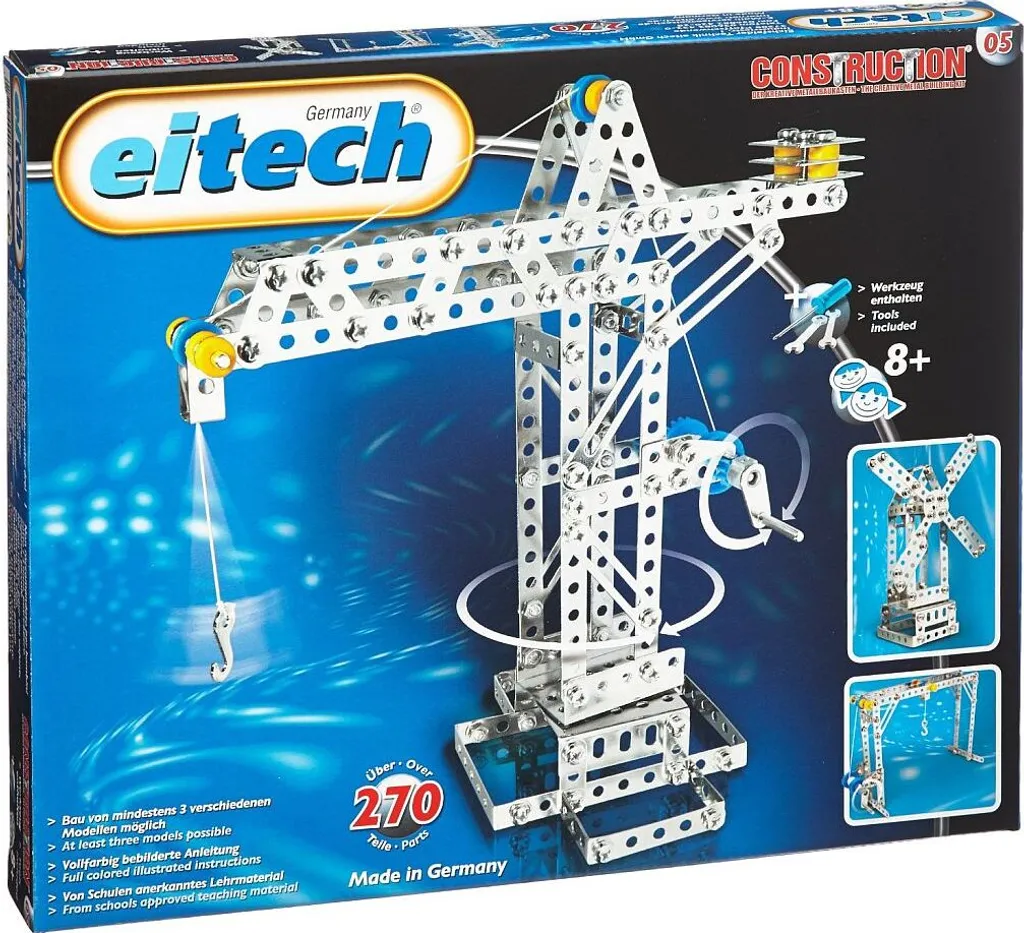 Pont Élévateur eitech avec Grue Mobile en Acier Galvanisé Durable - 5
