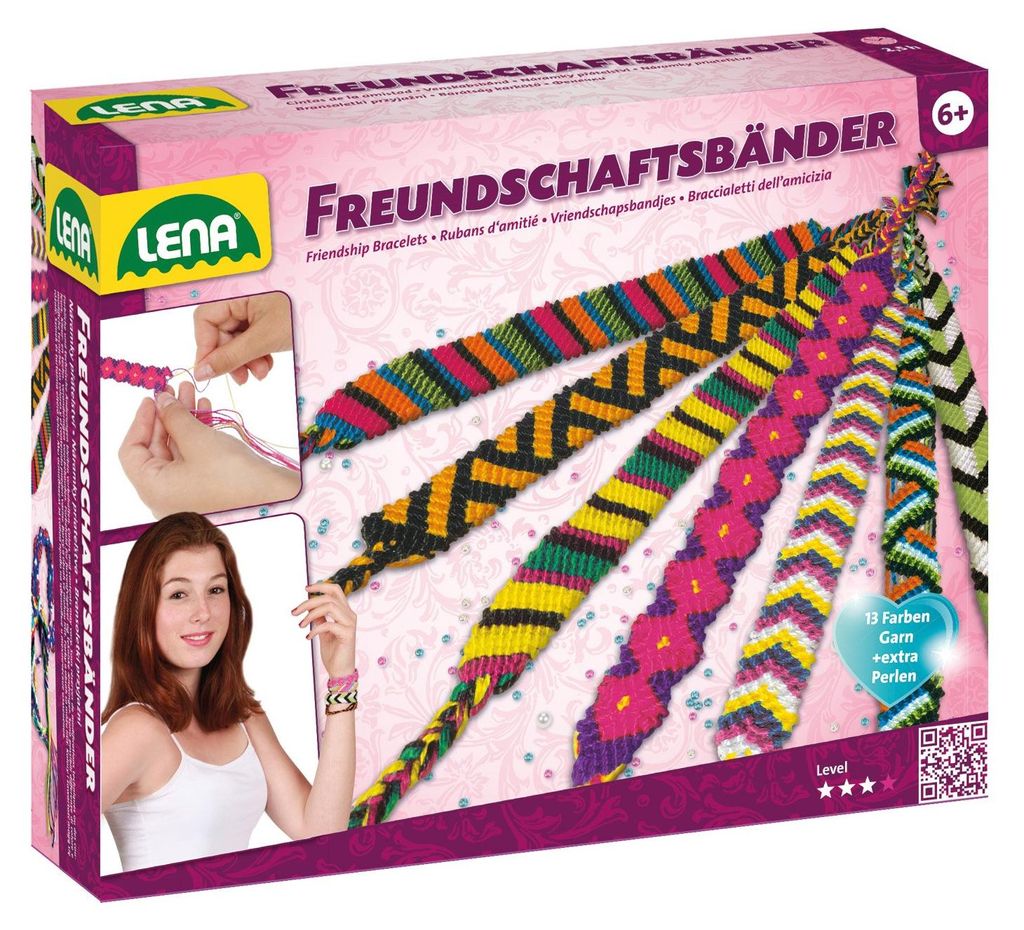 Lena Friendship bracelets, big, Armbänder-Bastelset für Produktbild 